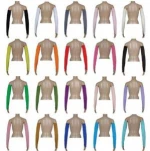 Queena  Muslim Oversleeve Sleeve Arm Cover Islamic Muslim Clothing Sun Protection Arm Muslim Stretchy Full Sleeve Arab Clothes