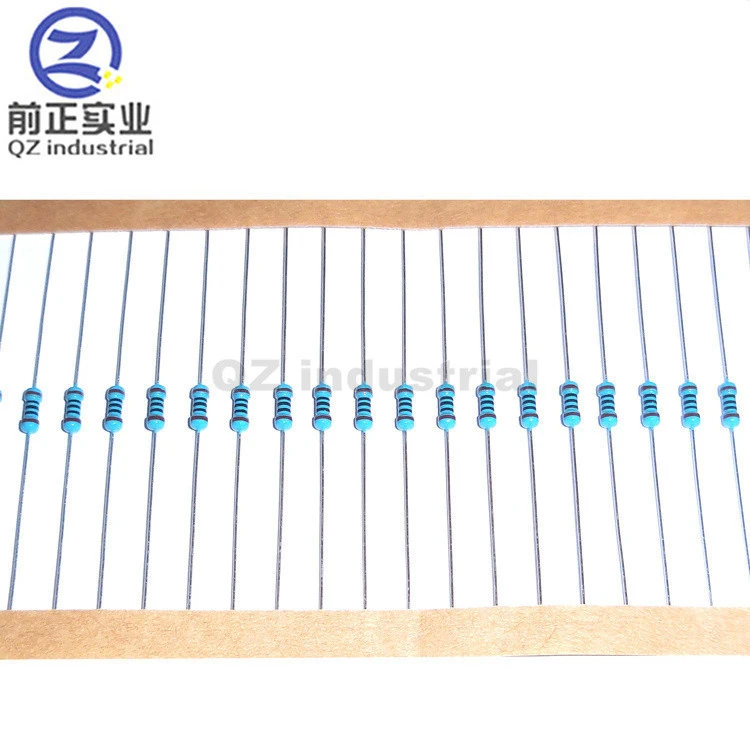 QZ original electronic components resistor 100R 1/4w 1% Metal film resistor