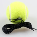 Racquet Sports Portable Tennis Trainer Replacement Tennis Ball with String Rubber Woolen Training Tennis Ball with String