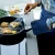 Import Ready to Ship Item Kitchen Use Heat Resistant Black Cotton Pot Holder with Pocket Hot Pad from China