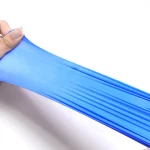 Ready to ship  nitrile examination gloves blue, 5 mil / disposable automotive nitrile gloves blue