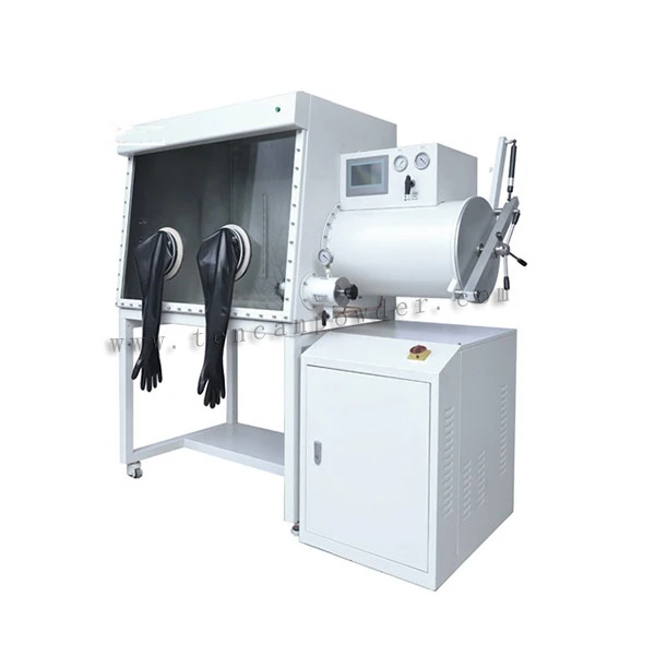 Reasonable price glove box lab equipment for sale, with 2 antechamber