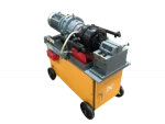 Rebar thread rolling machine