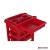Import Red Economical hair salon trolley cart hairdressing beauty salon equipment from China