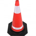 reflective rubber cone