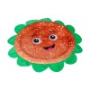 Rena Pet Ice Crean Frites Croissant Sunflower Fun Character Squeaky Throw and Fetch Dog Plush Toys