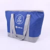 Reusable Aluminum Foil Thermal Insulated  Grocery Cool Carry Cooler Lunch Bag For Frozen Food