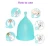 Import Reusable Medical Grade Silicone Menstrual Cup Feminine Hygiene Product Lady Menstruation Cup from China