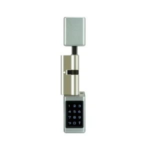 RFID Card Keyless Electronic Digital Cylinder Smart Door Lock with Ttlock APP