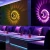 Import RGB Spiral Hole LED Wall Light Effect Wall Lamp With Colorful Wand lamp For Party Bar Lobby KTV Home Decoration from China