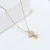 Import RINNTIN SN191 Fashion Accessories Women 925 Sterling Silver Gold Chains Butterfly Necklace Jewelry from China