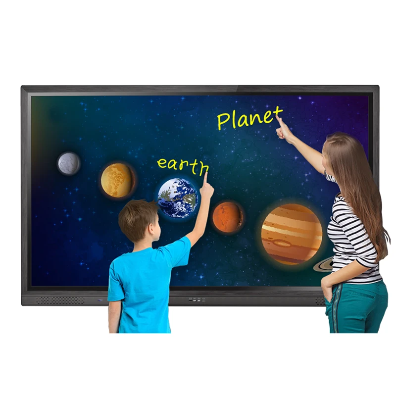 Riotouch 65 75 86 100 inch UHD LED Interactive touch screen monitor from China manufacturer with best price