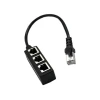 RJ45 one minute three extension cable network cable installation cable pure copper core network extension 100m