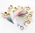 Import Rose gold 4pcs dinner knife fork spoon stainless steel cutlery sets with gift box from China