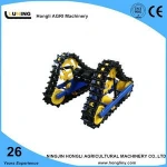 Rubber /metal track drive system kits for 4x2 refitted tractor