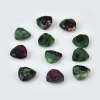 ruby zoisite natural trillion shape 10 mm loose gemstone