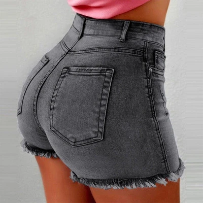 RX- 693 S-5XL Summer high waisted sexy hot pants street fashion shorts women jean denim short jeans