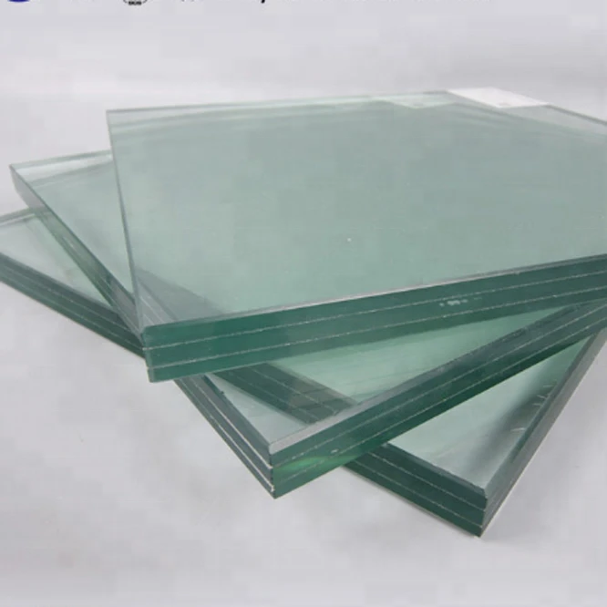 Safety bulletproof laminated glass price for building windows