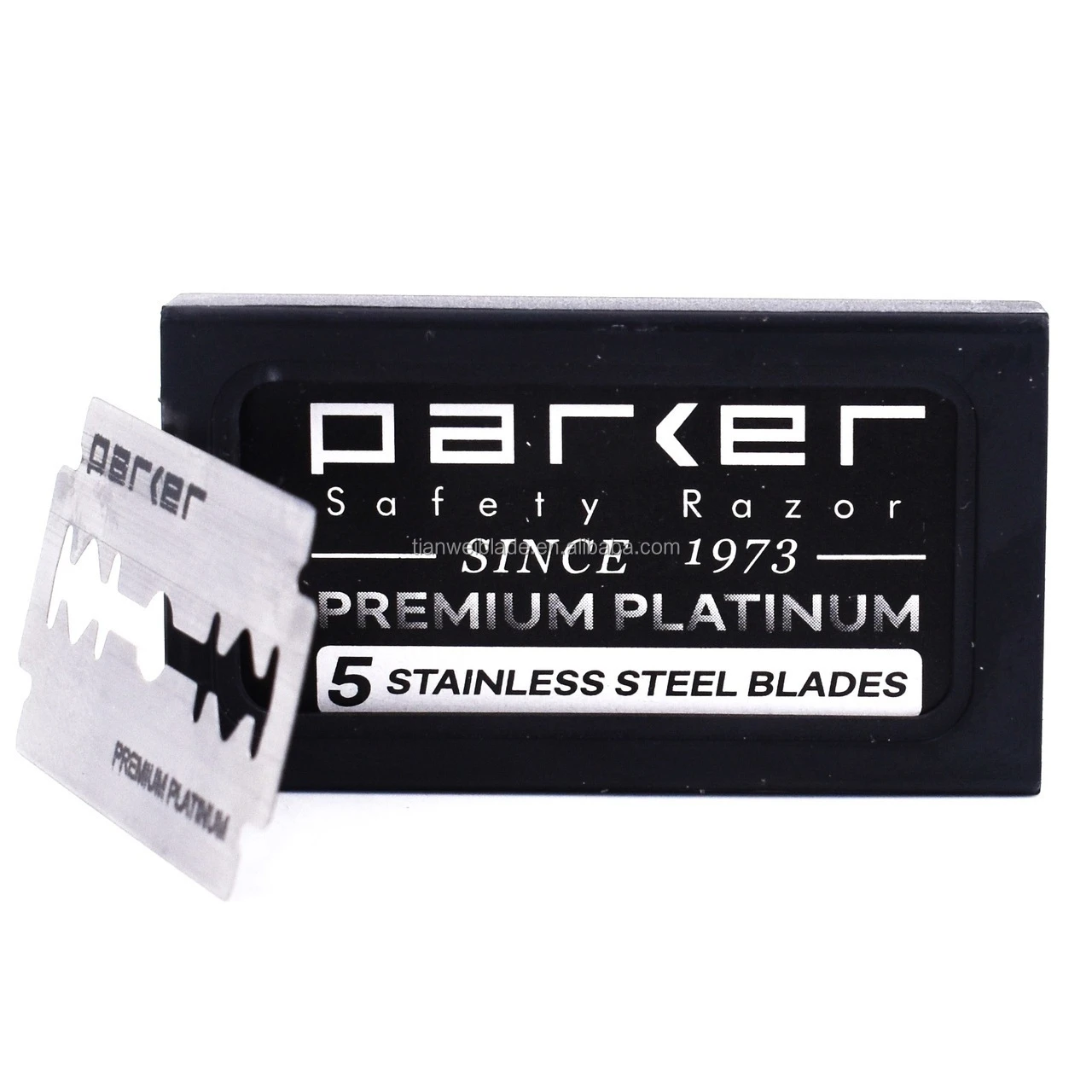 Safety Double Edge  Razor Blades Hi-Platinum Coated Hi-Stainless Steel