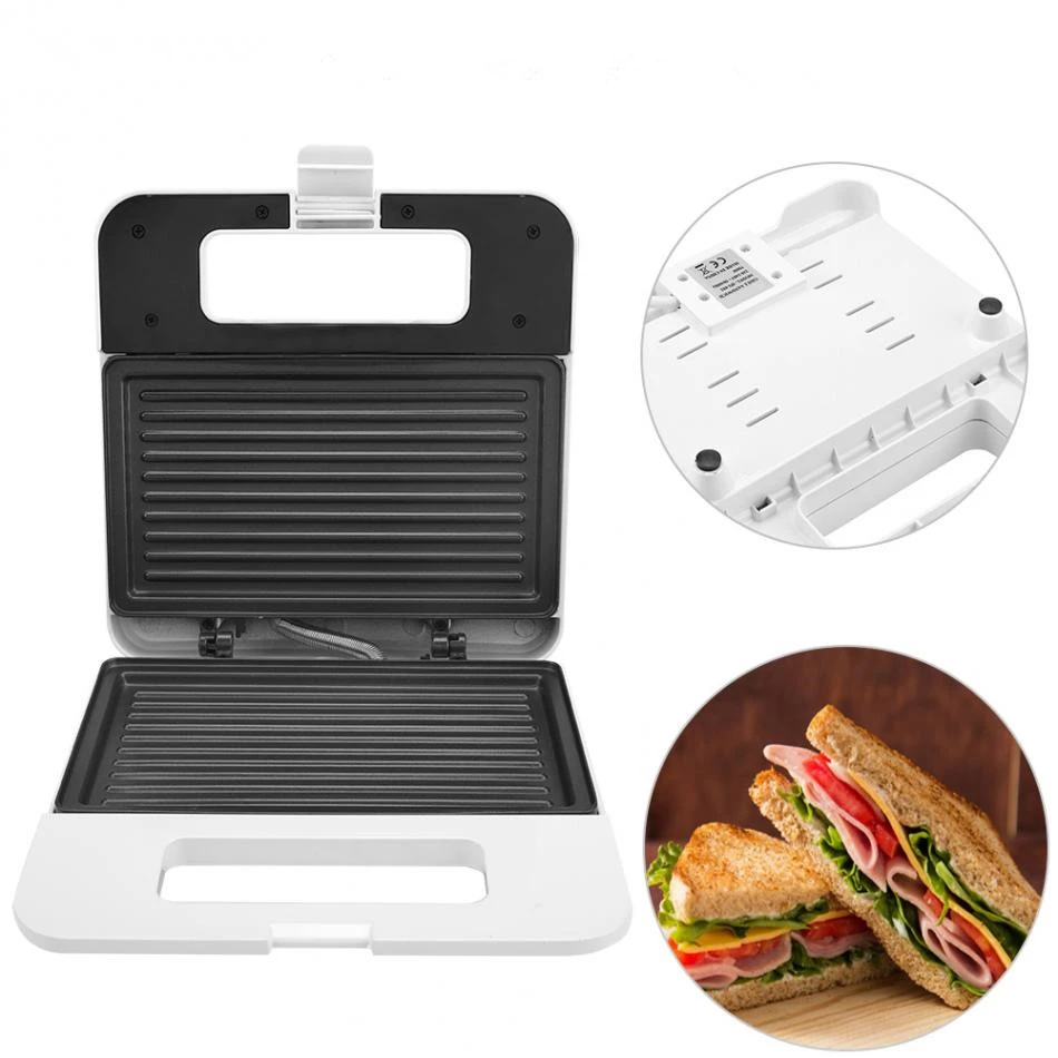 Sandwich Maker Toaster Bread Oven Electric Grill Meat BBQ Steak Hamburger Breakfast Machine Grill plate