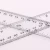 Import SATE 12 inch plastic scale ruler 30cm ruler actual size transparent clear custom logo school student teaching ruler from China