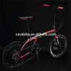 Sava 20 inches small wheel folding bicycle light weight carbon fiber folding bike /bicycle