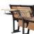 Import school furniture classroom student shelf desk and chair set for school students from China