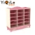 Import School Furniture Kids Plastic Cabinet Toy Cabinet for Kindergarten from China