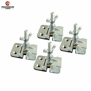 screen printing stainless steel hinge clamps/butterfly hinge clamps