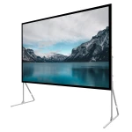 Screen Pro 120 Inches front rear Matte white fast fold projection screen portable easy carrying box Projector Projection Screen