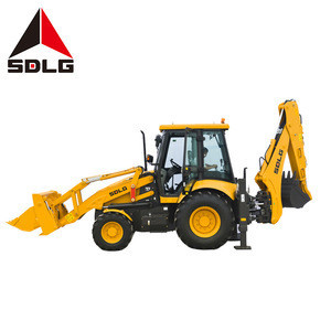 Buy Sdlg B877f Small Towable Backhoe Excavator With Front End Loader ...