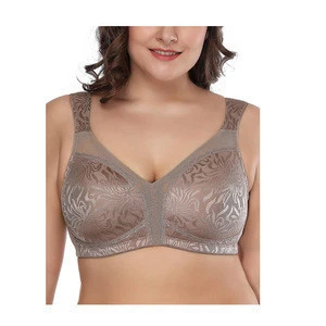Buy Sewel Big Breasted Women Ladies Full Figure Comfortable Wire Free  Minimizer Support Bra from Dongguan Sewel Industrial Co., Ltd., China