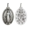 Silver Collections Women&#039;s Religious Necklace Zinc Alloy medal