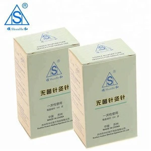 silver plated handle acupuncture needle in equipments of traditional chinese