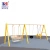 Import simple design colorful children swing double seat funny kids swing playground swing from China