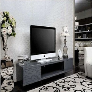 Simple style Television cabinet cheap wood furniture for plasma tv stand