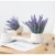 Import Simulation Lavender Artificial Plants Potted Ceramic Flower Pot Home Living Room Fake Flower Decoration from China