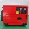 Single Phase AC generator 230V Small Portable 7kva Silent Diesel Genset