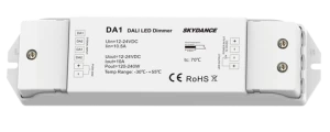 Skydance  DA1 1 channel DALI constant voltage LED dimmer push dim light controller 15A output PMW dimming DALI controller