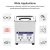 Skymen 2L JP- 010S for jewelry, eye glasses, shaver blades etc. small parts cleaning equipment ultrasonic cleaner