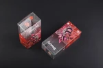 Small Semi transparent PP plastic packaging box for cosmetic tools