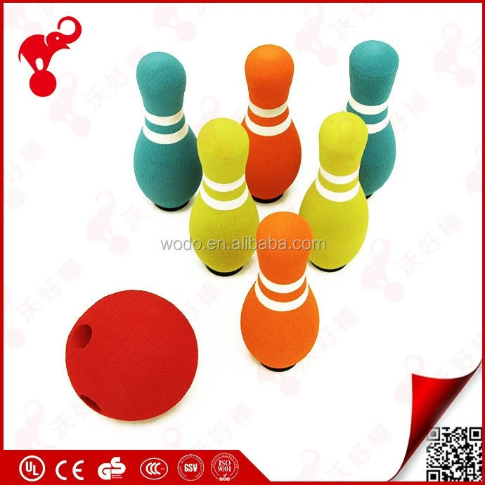 soft&amp;safe foam bowling ball sets toys