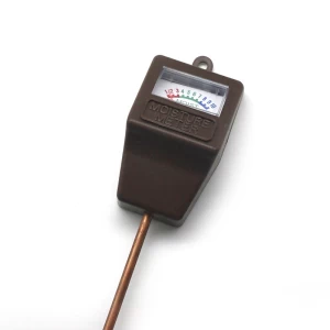 Soil moisture testing meter  analyzer for garden plants