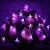 Import Solar Powered Led String Lights Christmas Garland Led Peach Flowers Lamp Waterproof Light String For Outdoor Patio Decoration from China