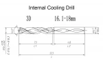 Solid drilling tools bits tungsten carbide bit twist drill for hardened steel