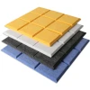sound proof fabric acoustic foam absorption wall panel
