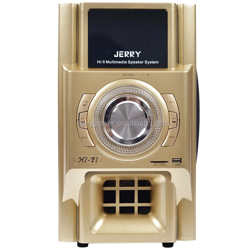 Sowangny Jerry brand3 .1 channel active computer speaker home theater sound system with FM