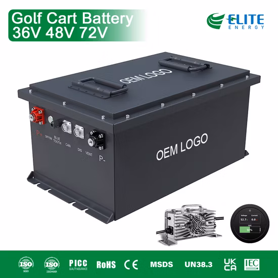 <span>OEM 36V 48V 72V 54ah 105ah 150ah 200ah LiFePO4 Lithium Ion Golf Cart Battery Pack</span>