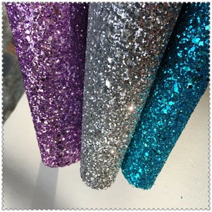 Sparkle Glitter Fabric glitter material fabric home decoration