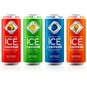 Sparkling ICE Flavored Water Sparkling Water Caffeine Canned Sparkling Water